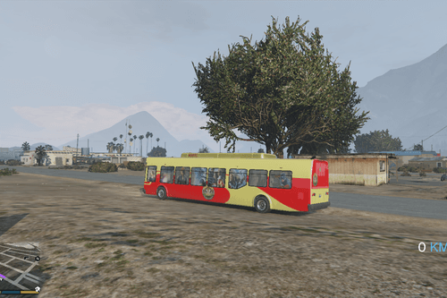 Kerala K S R T C Bus (leyland bus) 901af0 gta5 2018 11 30 15 50 42
